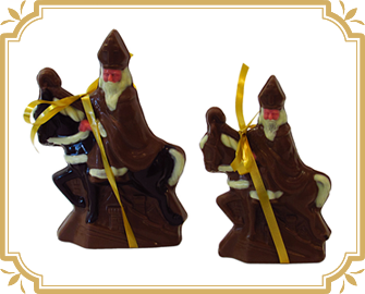 Nos saints Nicolas en chocolat