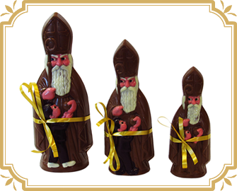 Nos saints Nicolas en chocolat